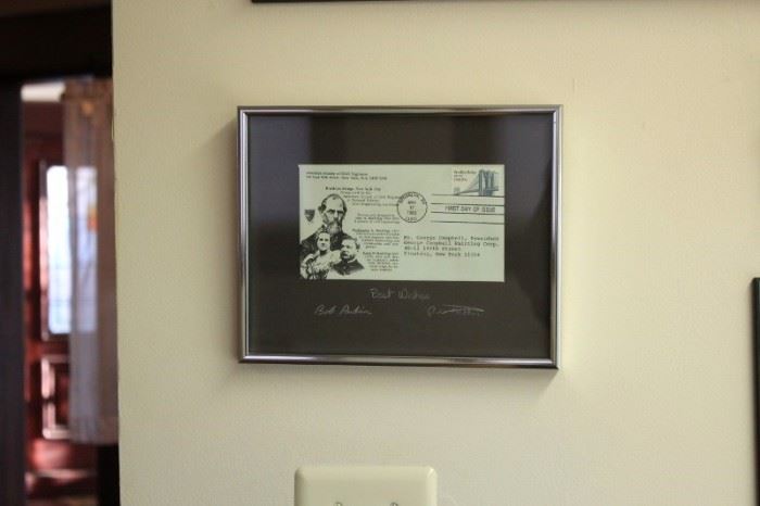 Framed Historical Card