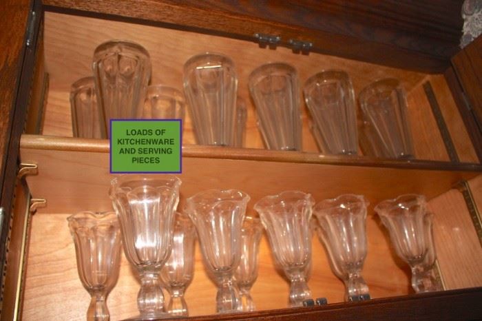 Loads of Kitchenware and Serving Pieces