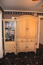 Hutch and Armoire
