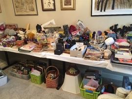 Lots of office supplies, frames, SO MUCH STUFF!