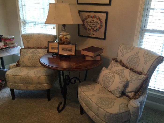 Beautiful matching chairs!