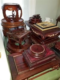 antique Chinese stands