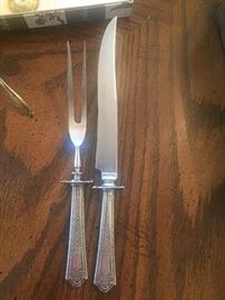 Antique sterling cutlery