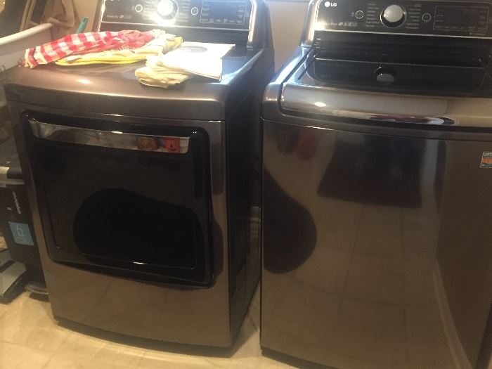 LG washer and dryer (nearly new)
