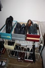 Several designer shoes