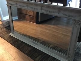 Shabby chic vintage mirror