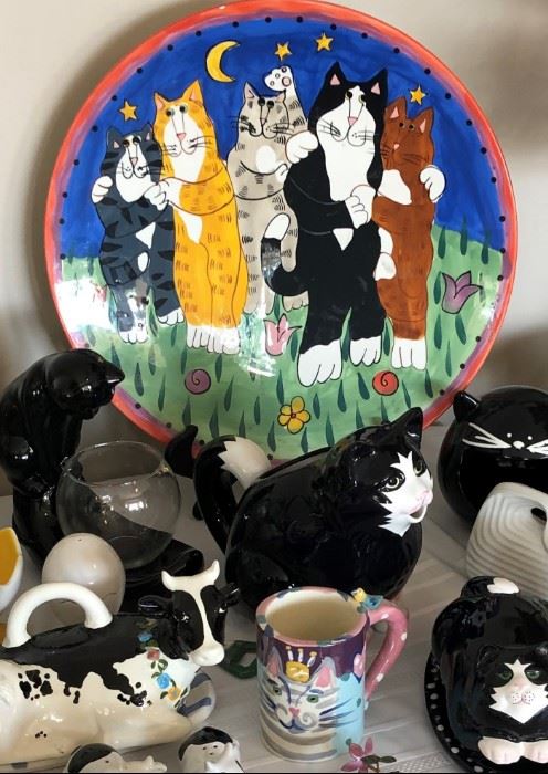 Whimsical Cake Plates, Teapots, Serving Bowls, Platters and more...