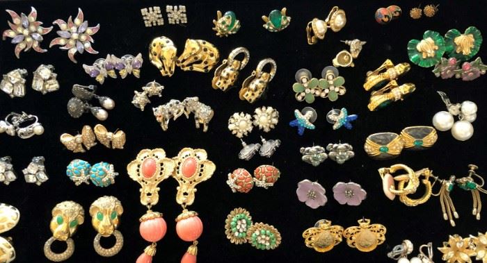 Costume Jewelry (Earrings: Clip-ons, Screw Backs, Posts and Wires)