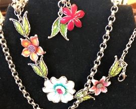 Assorted Belts....Enamel, Metals, Leather and more