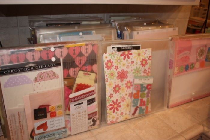 Lots of Card Stock Die-cut complete sets, many unopened