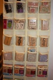 LOADS OF SCRAP BOOKING SUPPLIES...STAMPS