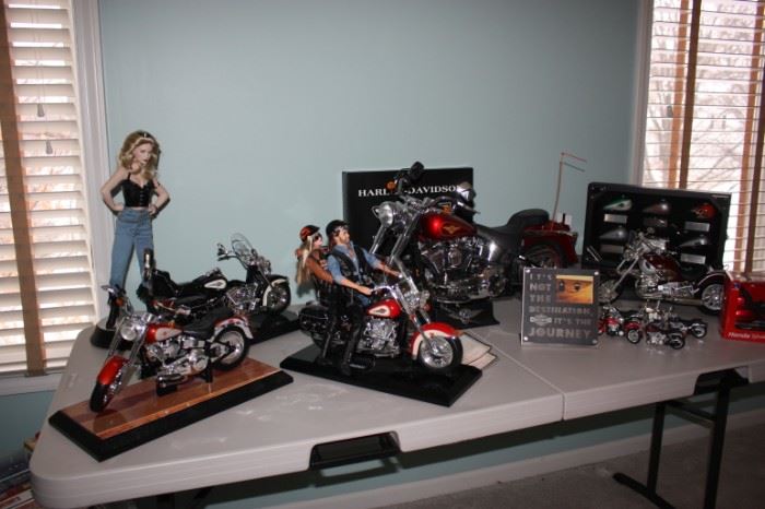 Very cool model motorcycles