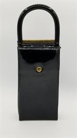 Black vintage handbag