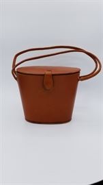 Brown vintage handbag