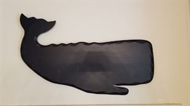 Whale wall hanging