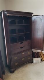 Wardrobe - doors open