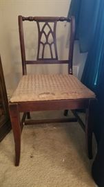 basic wooden chair