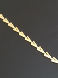 14K gold bracelet