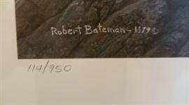 Robert Bateman signed, numbered print