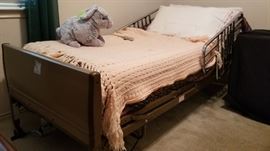 Invacare full electric hospital bed