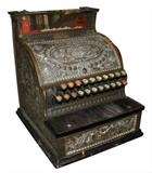 Bronze National cash register model # 336