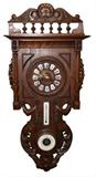 French oak wall clock