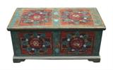 Hungarian painted pine trunk
