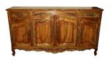 French Louis XV enfilade in cherry