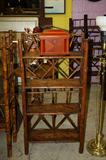 bamboo open bookcase