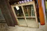 salvage window converted to mirror