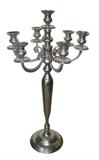 Silverplate candelabra