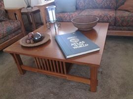 Coffee Table, Mission-Style, 40" x 40"