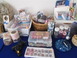 Sewing Notions, Beads, Ribbon