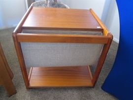 Teak Magazine Rack