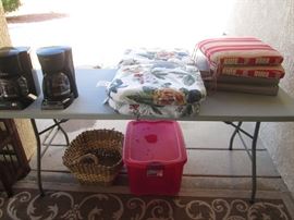 Loose Cushions, Bins, Baskets