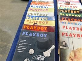 1959 Playboy Magazines
