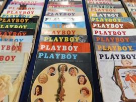 1957 Playboy Magazines