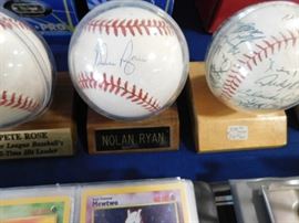 Nolan Ryan Signed Baseball