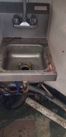 Lot of 2 Hand Sinks Behind The Bar