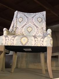 There are a pair of these upholstered chair - new out of the box