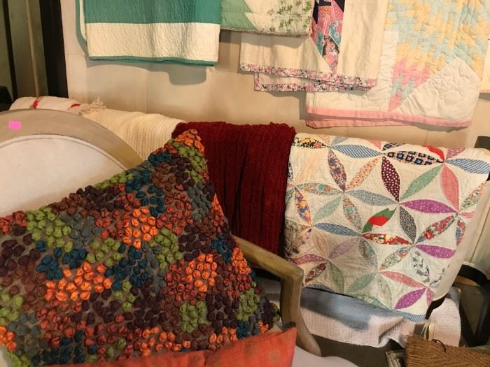 More quilts, blankets and Chenelle bedspreads