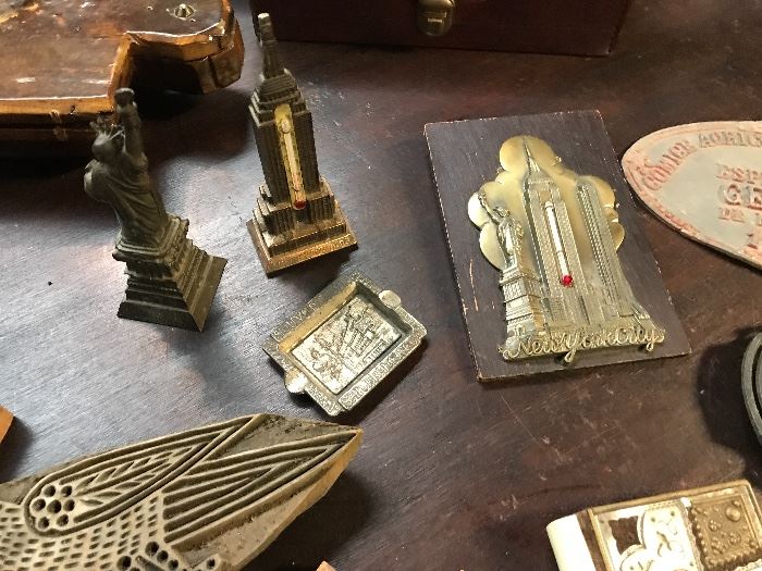 Vintage Empire State Bldg and Liberty  souvenirs 