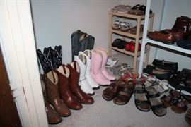 Ladies boots and shoes