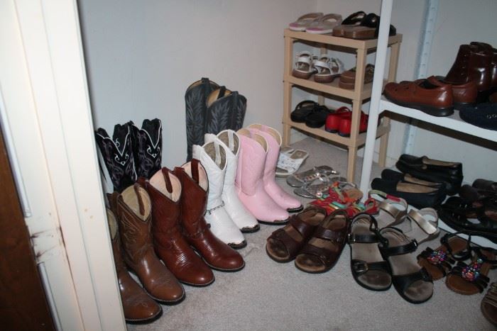 Ladies boots and shoes