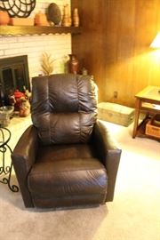 Leather Lazy Boy Recliner
