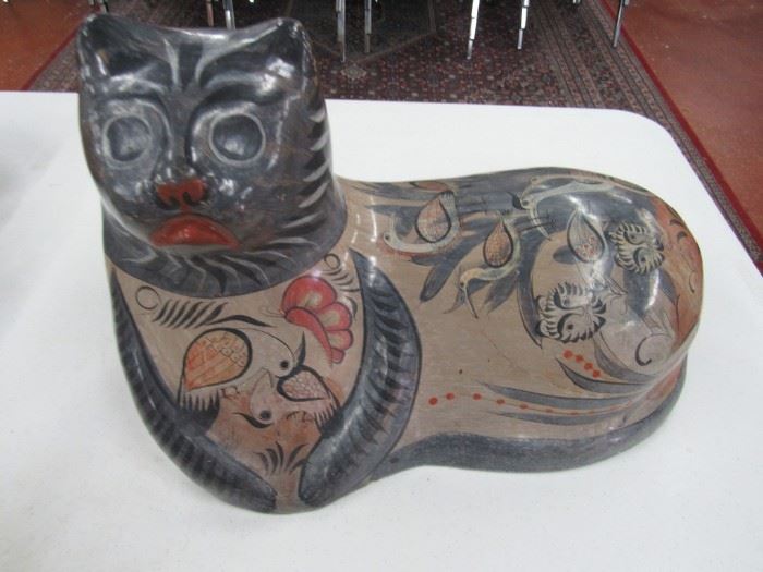 Mexico Large Terracotta Cat