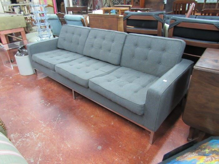 Mid century modern style sofa