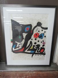 Miro Limited. Edition 18/100  Lithograph