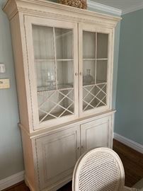 Beautiful contemporary casual dining room set by Ethan Allen