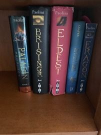 Lots of contemporary books in a wide variety of subject matter